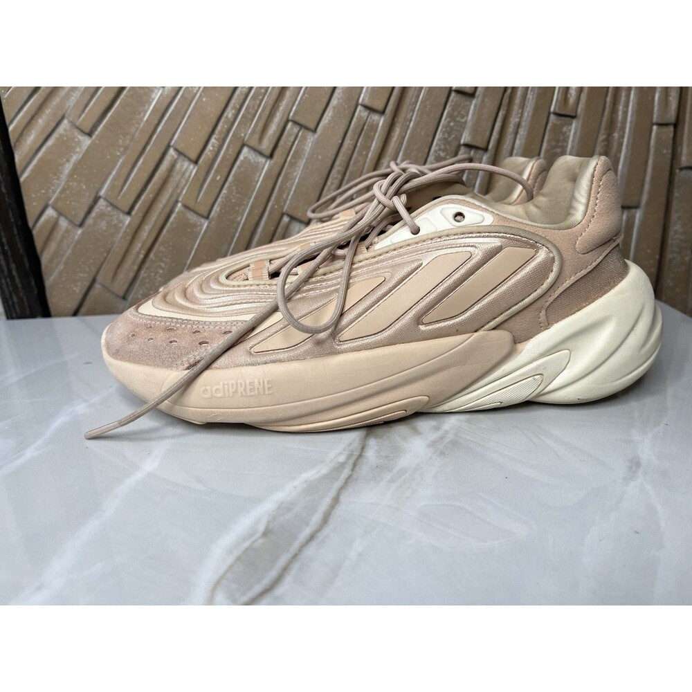 Adidas Ozelia GV7689 Women Sneakers Sz 8 Beige Running Shoes